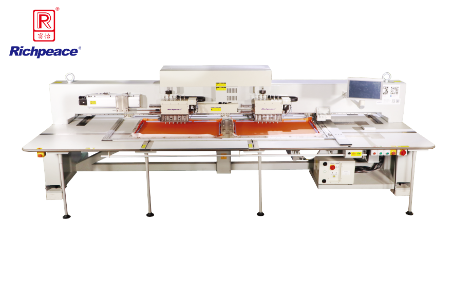 富怡全自動(dòng)多頭異形旋轉(zhuǎn)沖孔機(jī)