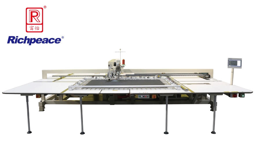 富怡全自動臂橋式厚料縫紉機(jī)