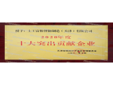 2020年度十大突出貢獻(xiàn)企業(yè)