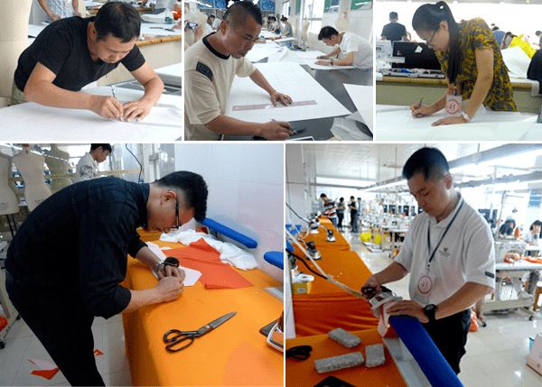 富怡第五屆十佳制版大師制版現場